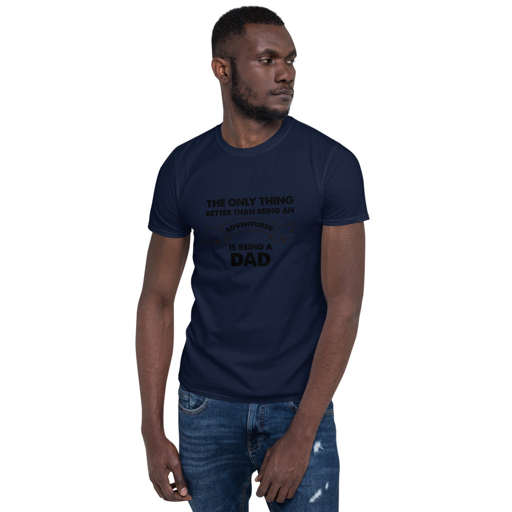 Father's Day Gift Adventurer Dad Short-Sleeve Unisex T-Shirt