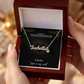 Custom Name Necklace with Birthstone
