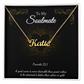 Custom Name Necklace To My Soulmate