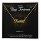 Custom Name Necklace To My Bestfriend