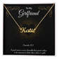 Custom Name Necklace To My Girlfriend