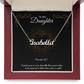 Custom Name Necklace To My Daughter
