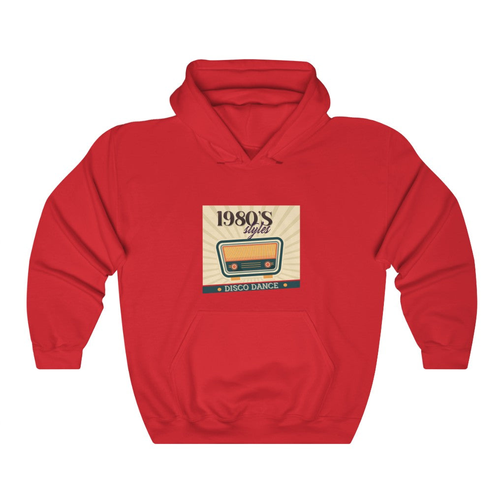1980'S STYLE DISCO DANCE Unisex Heavy Blend™ Hooded Sweatshirt