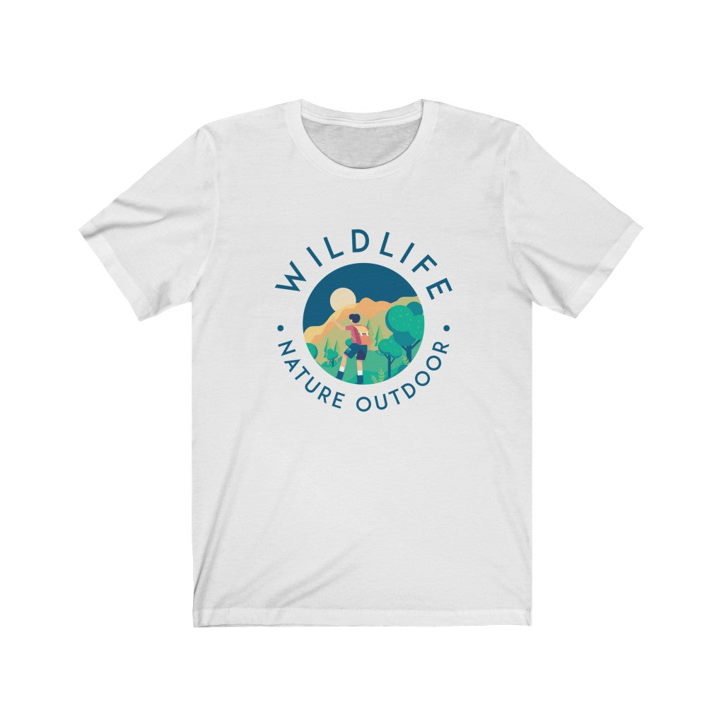 Wildlife Nature Outdoor Unisex Jersey Short Sleeve Tee