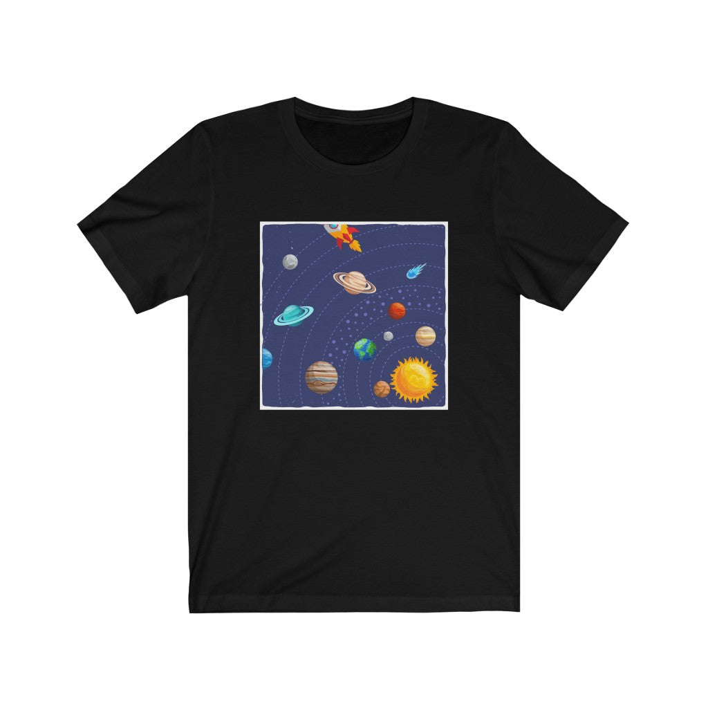 Solar System Unisex Jersey Short Sleeve Tee