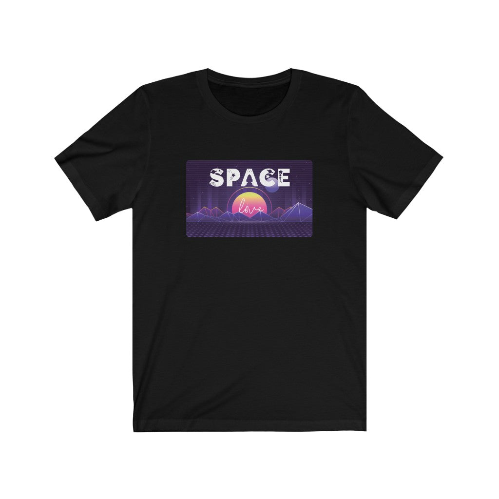 Space Love Unisex Jersey Short Sleeve Tee
