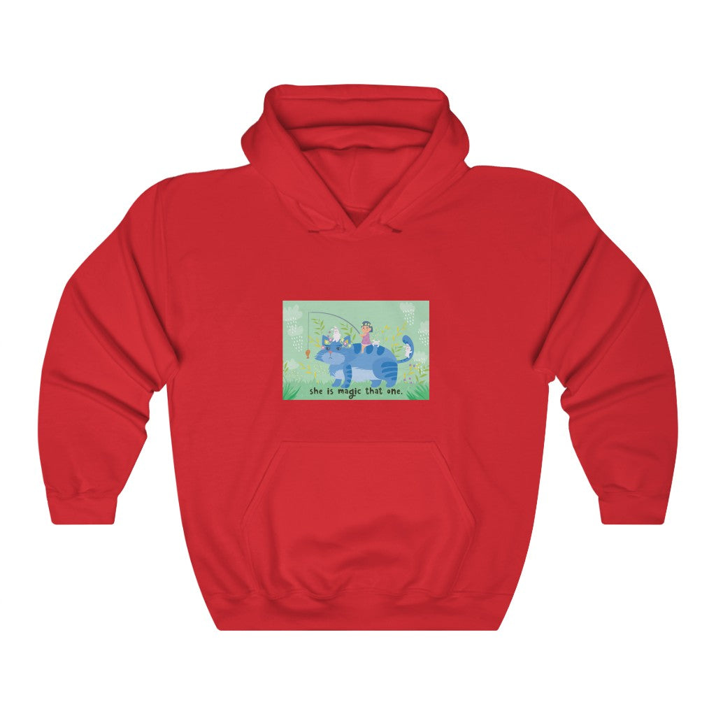 She is magic that one. Unisex Heavy Blend™ Hooded Sweatshirt
