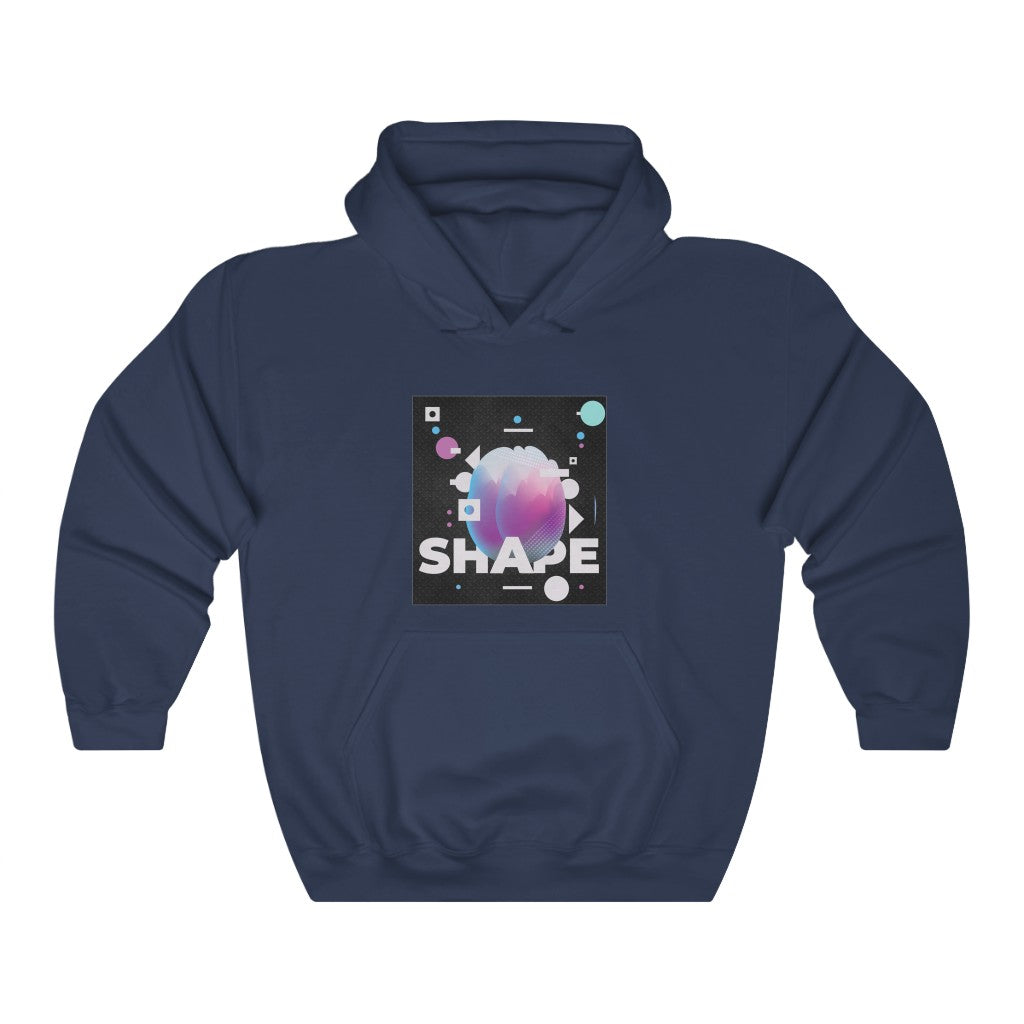 Abstract Shape Unisex Heavy Blend™ Hooded Sweatshirt