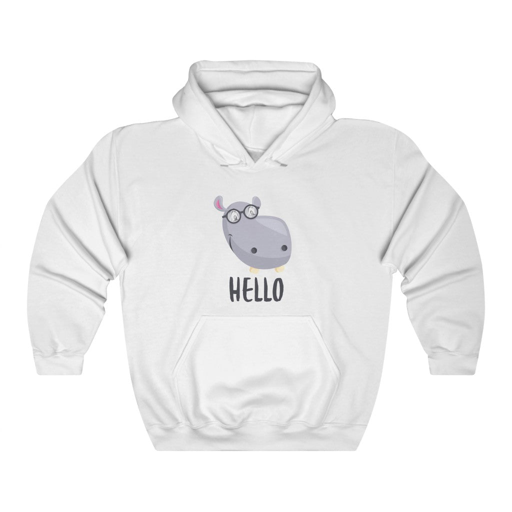 HELLO Unisex Heavy Blend™ Hooded Sweatshirt