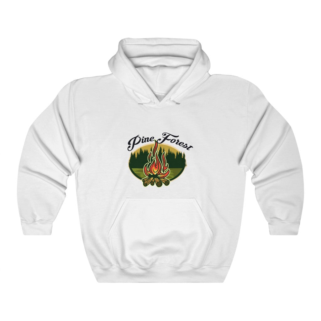 Pine Forest Badge Unisex Heavy Blend™ Hooded Sweatshirt