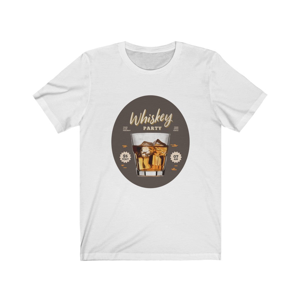 Whisky Party Unisex Jersey Short Sleeve Tee