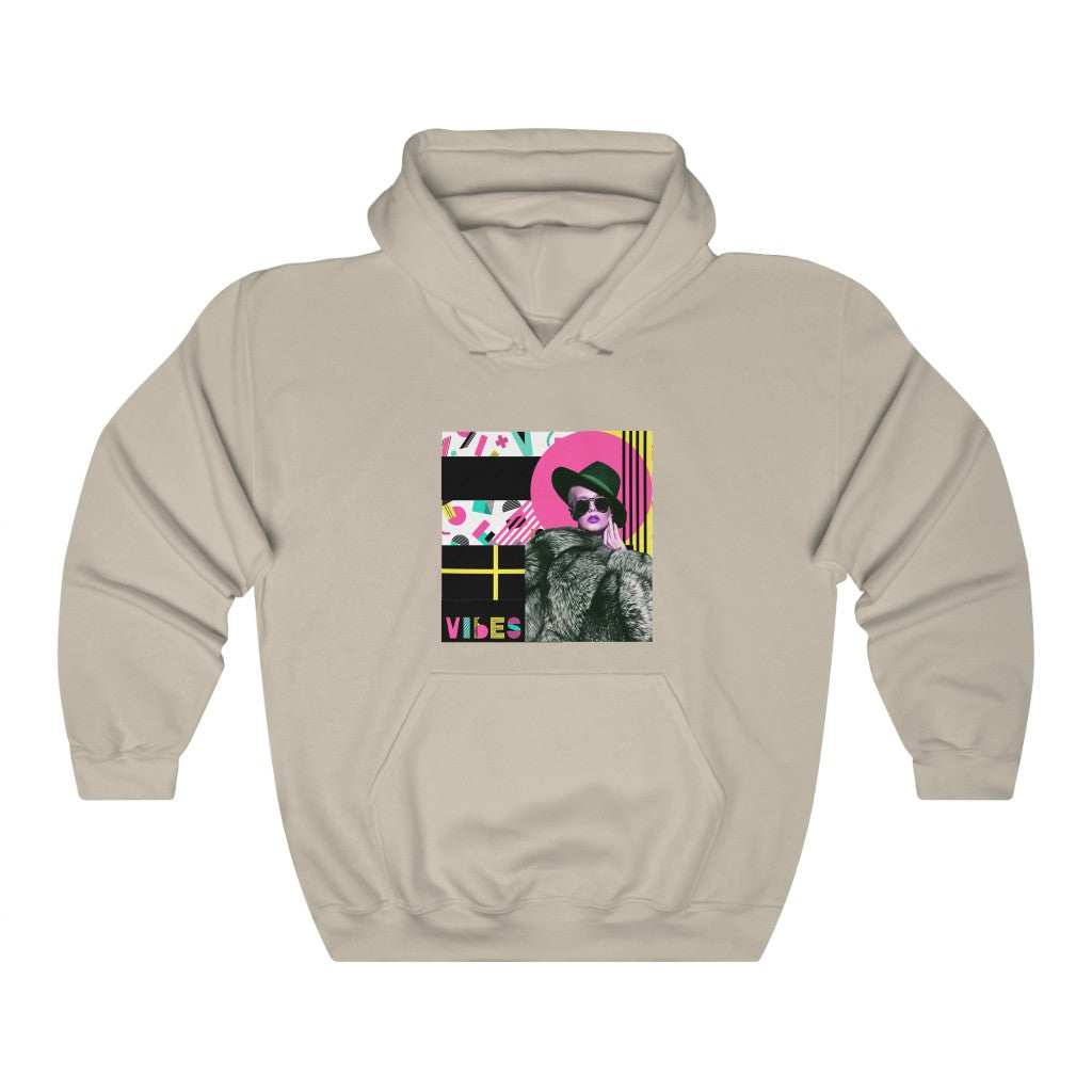 Abstract Fashion Girl Unisex Heavy Blend™ Hooded Sweatshirt