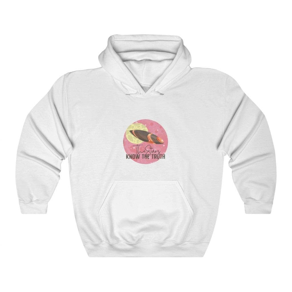 Alien and Space 15: The Stars Know The Truth Unisex Heavy Blend™ Hooded Sweatshirt