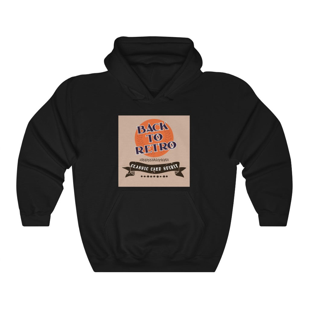 BACK TO RETRO CLASSIC CAMP SPIRIT Unisex Heavy Blend™ Hooded Sweatshirt