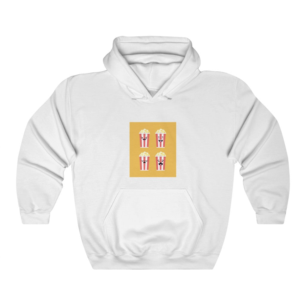 Popcorn Emoticons Unisex Heavy Blend™ Hooded Sweatshirt