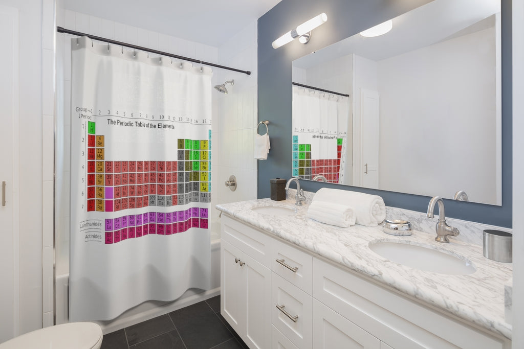 Periodic Table Shower Curtain