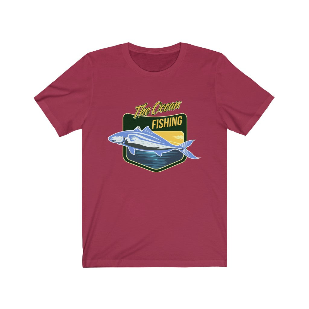 The Ocean Fishing Unisex Jersey Short Sleeve Tee