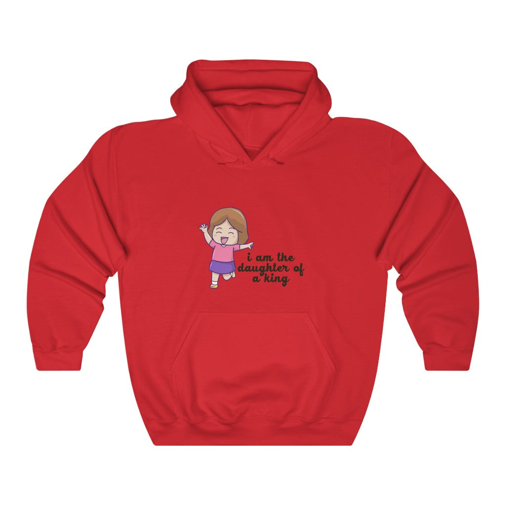 I am the Daughter of a King Unisex Heavy Blend™ Hooded Sweatshirt