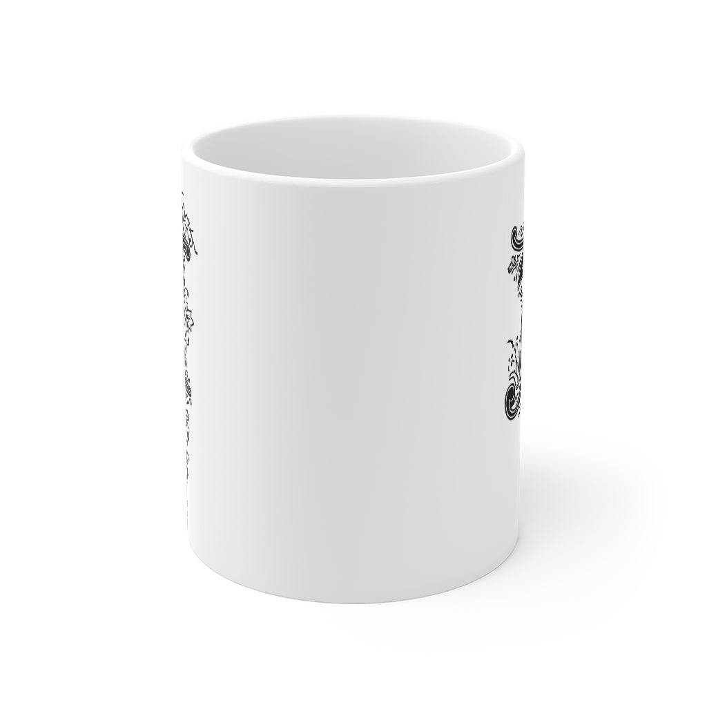 Monogram Initial Letter A Coffee Mug 11oz