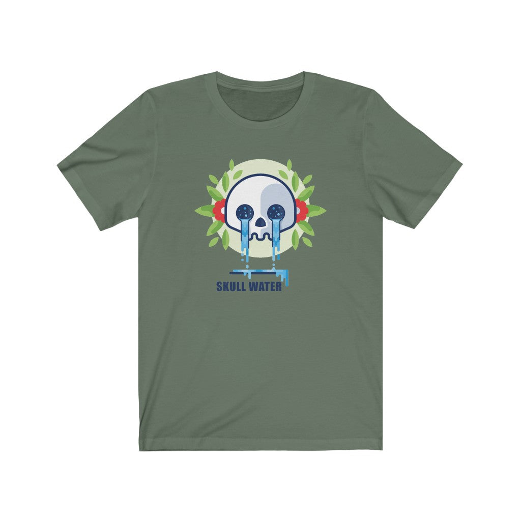 Skull Water Shirt Unisex Jersey Short Sleeve Tee