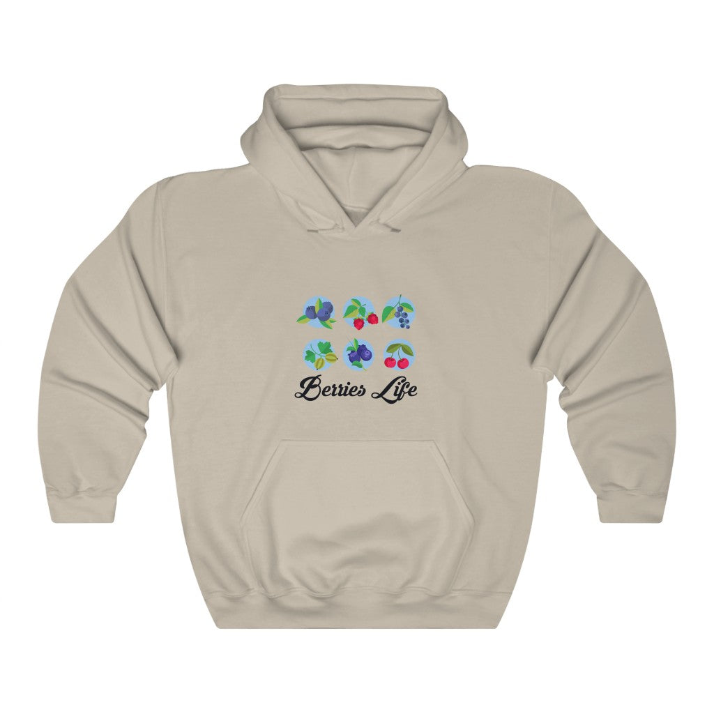 Berries Life Badge Unisex Heavy Blend™ Hooded Sweatshirt