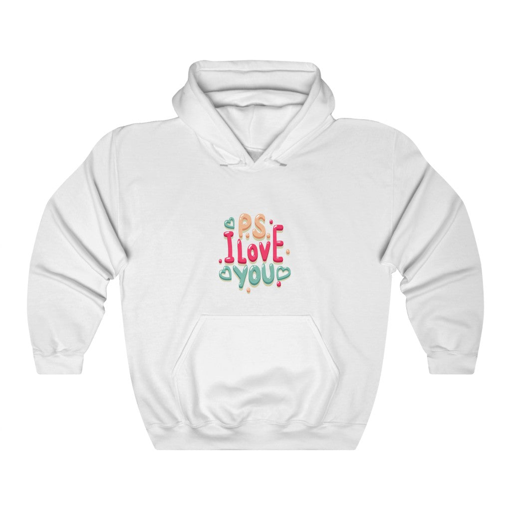 P.S. I Love You Unisex Heavy Blend™ Hooded Sweatshirt