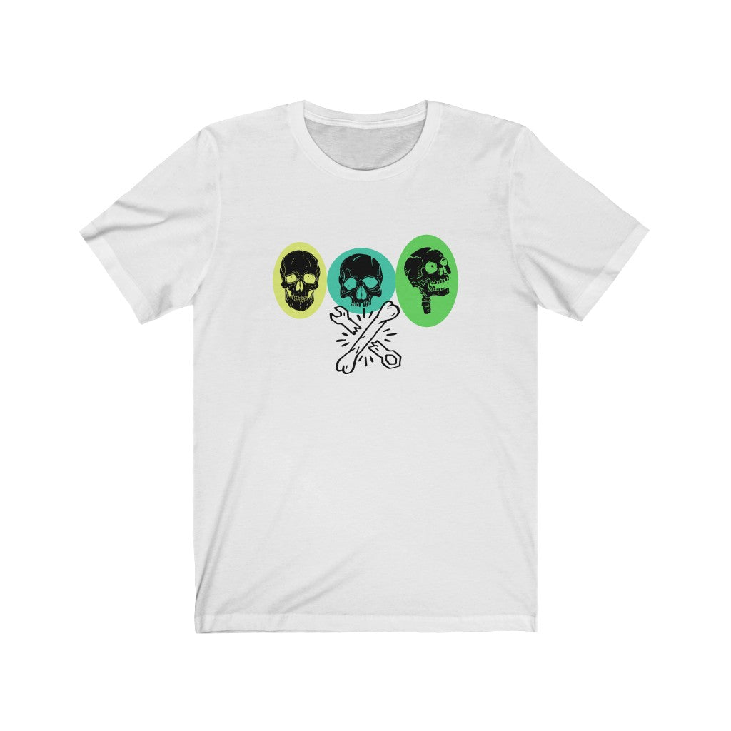 Fun Skull Shirt Unisex Jersey Short Sleeve Tee