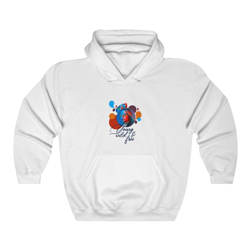 Young wild & free Unisex Heavy Blend™ Hooded Sweatshirt