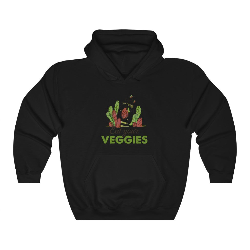 Eat Your VEGGIES Unisex Heavy Blend™ Hooded Sweatshirt