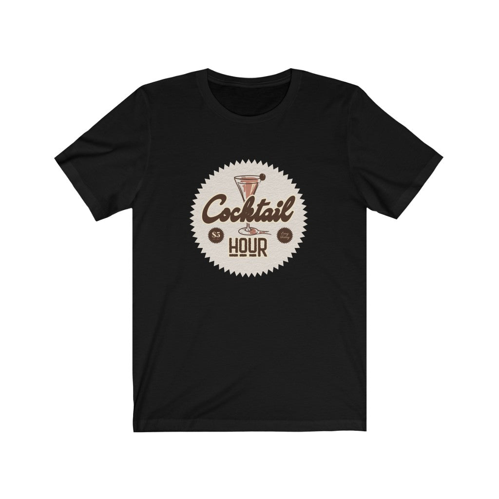 Cocktail Hour Unisex Jersey Short Sleeve Tee