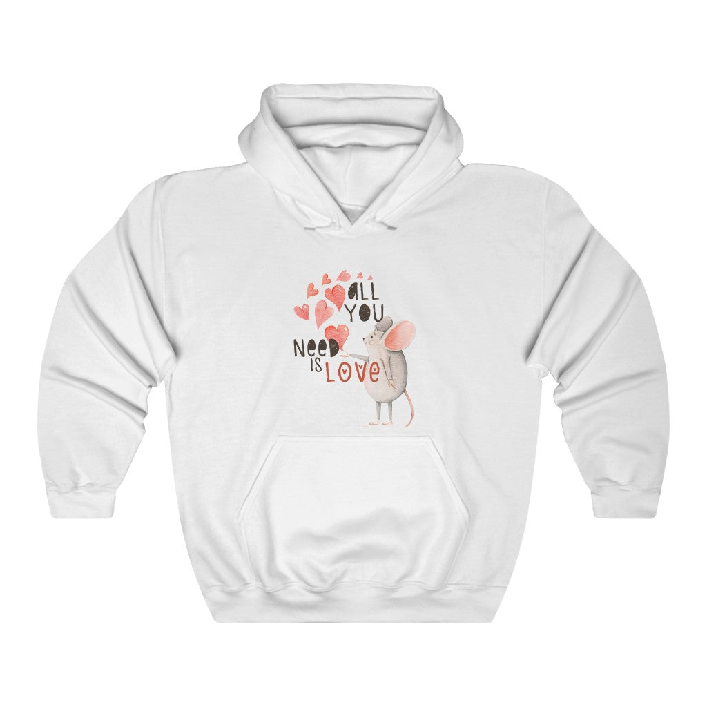 ALL YOU NEED IS LOVE Unisex Heavy Blend™ Hooded Sweatshirt