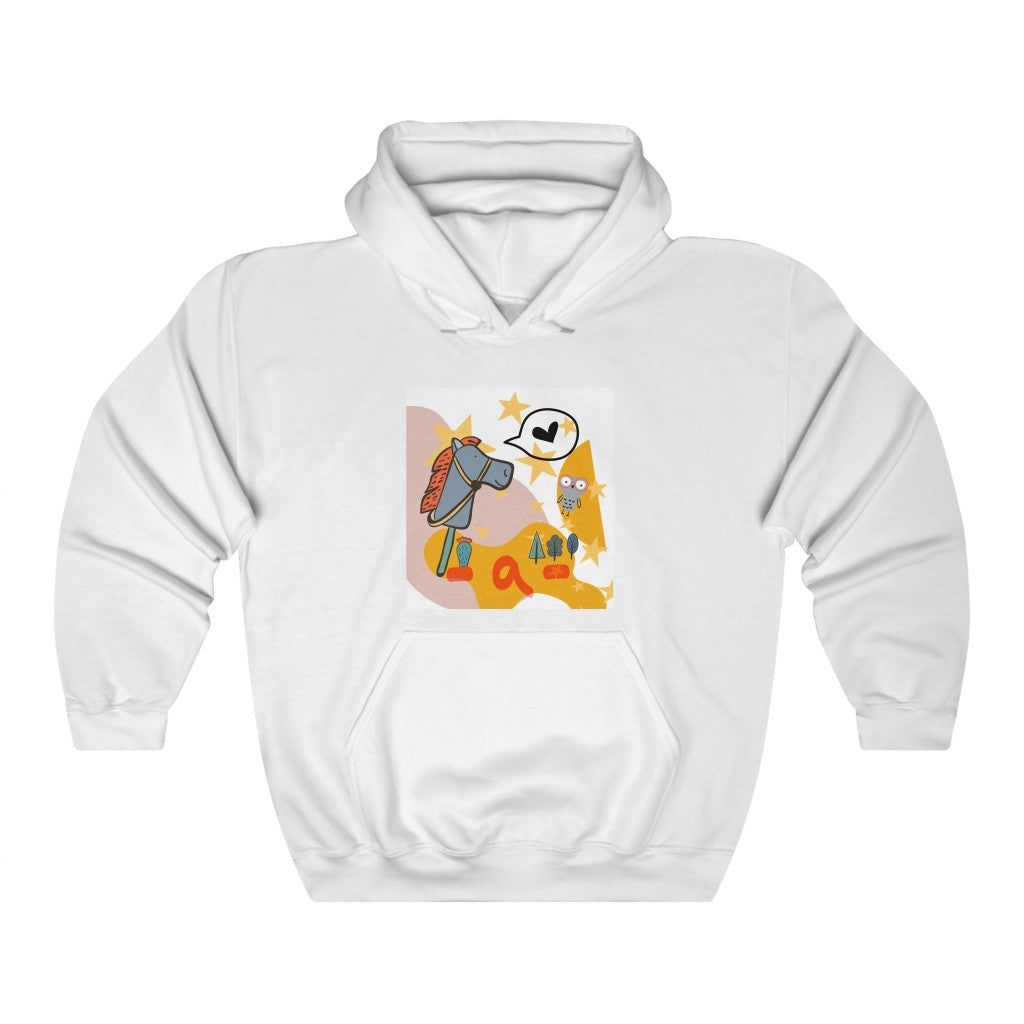 Abstract Childhood Unisex Heavy Blend™ Hooded Sweatshirt