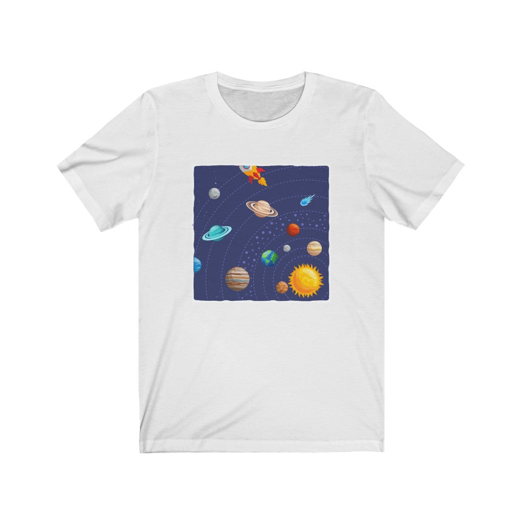 Solar System Unisex Jersey Short Sleeve Tee