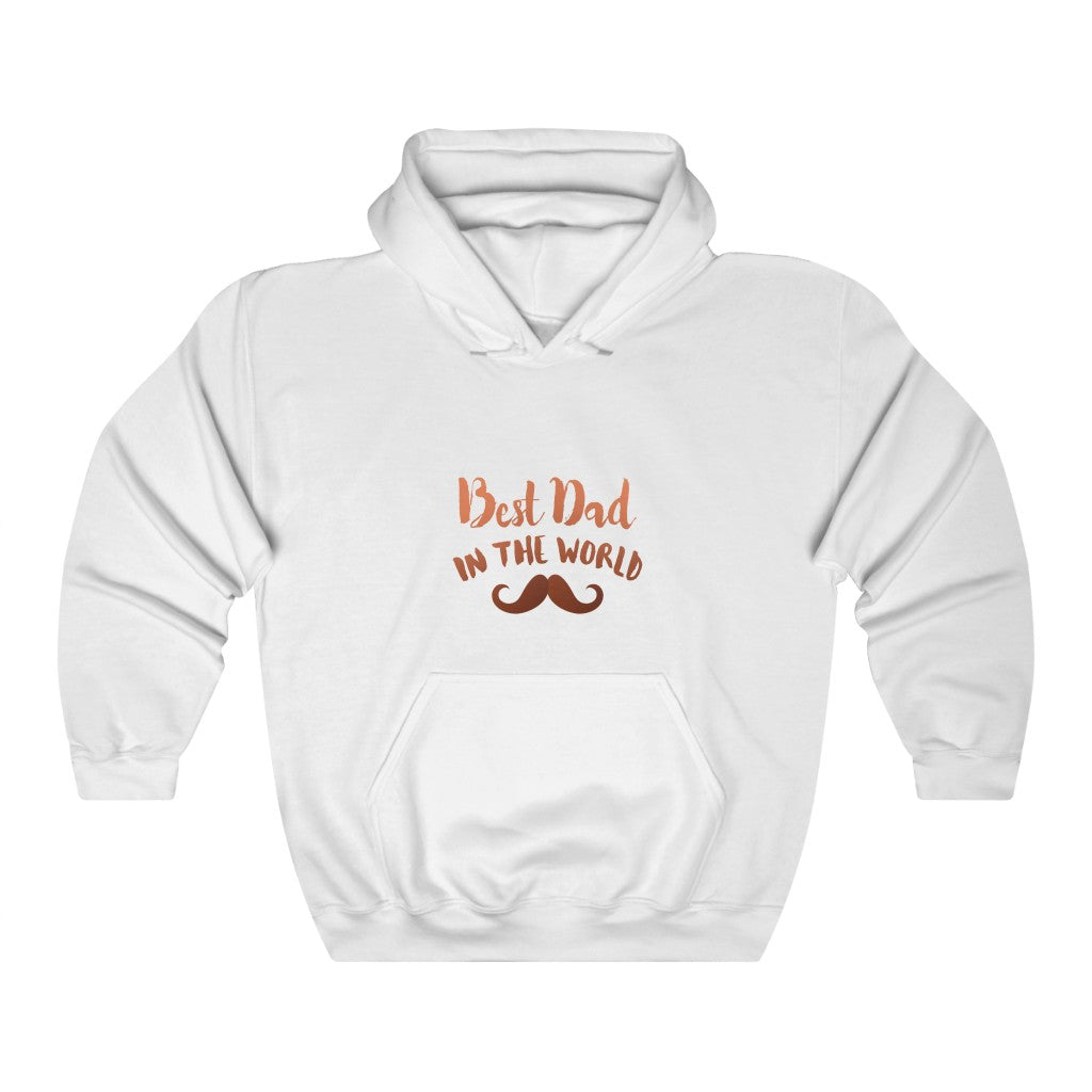 Best Dad IN THE WORLD Unisex Heavy Blend™ Hooded Sweatshirt