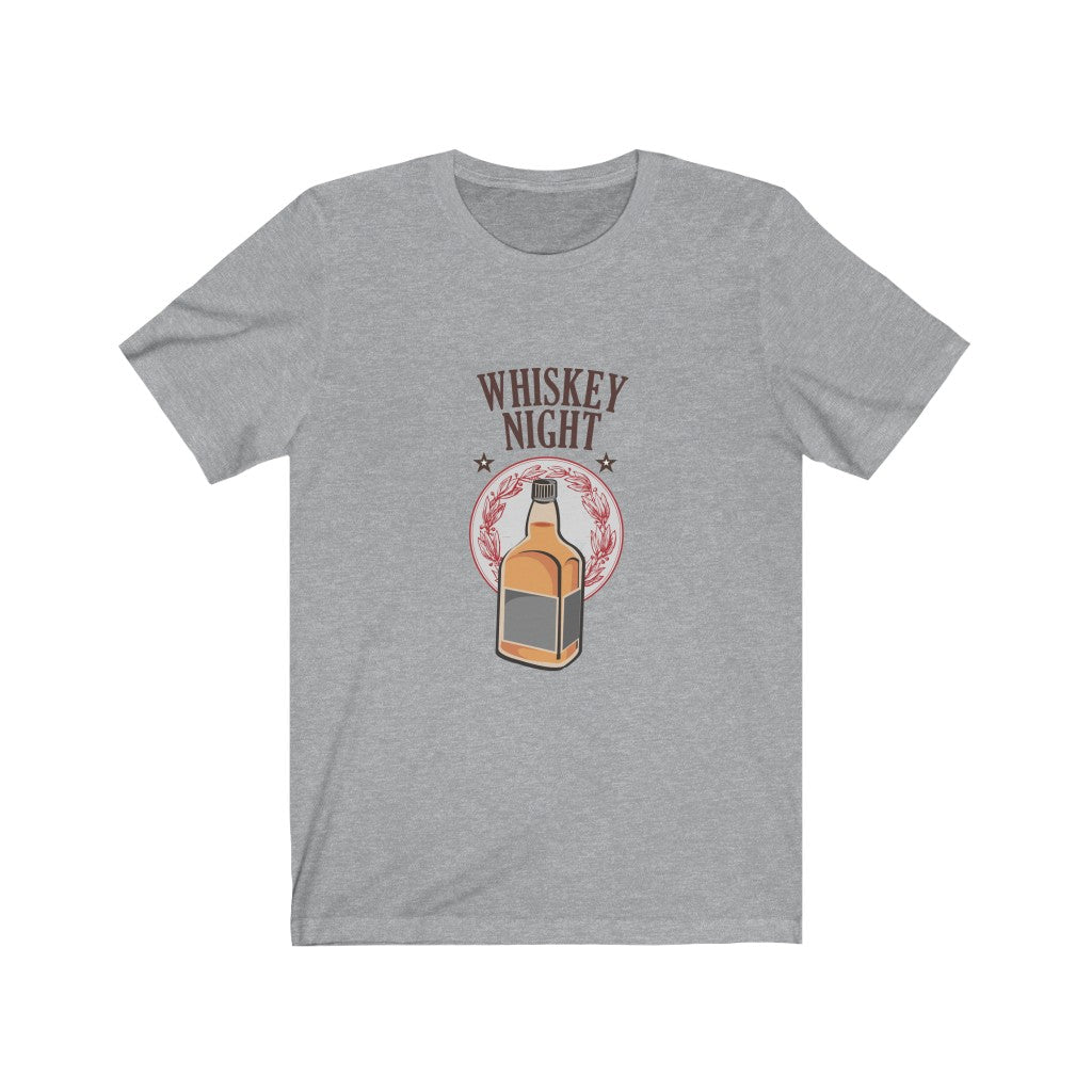 Whiskey Night Unisex Jersey Short Sleeve Tee
