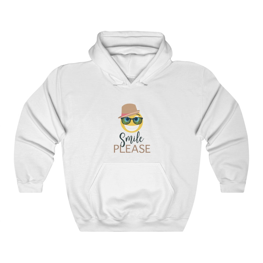 Smile PLEASE Unisex Heavy Blend™ Hooded Sweatshirt