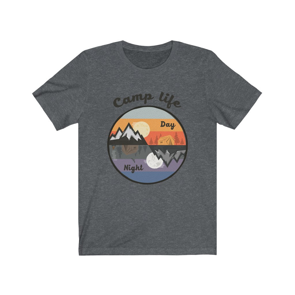 Camp Life Adventure Unisex Jersey Short Sleeve Tee