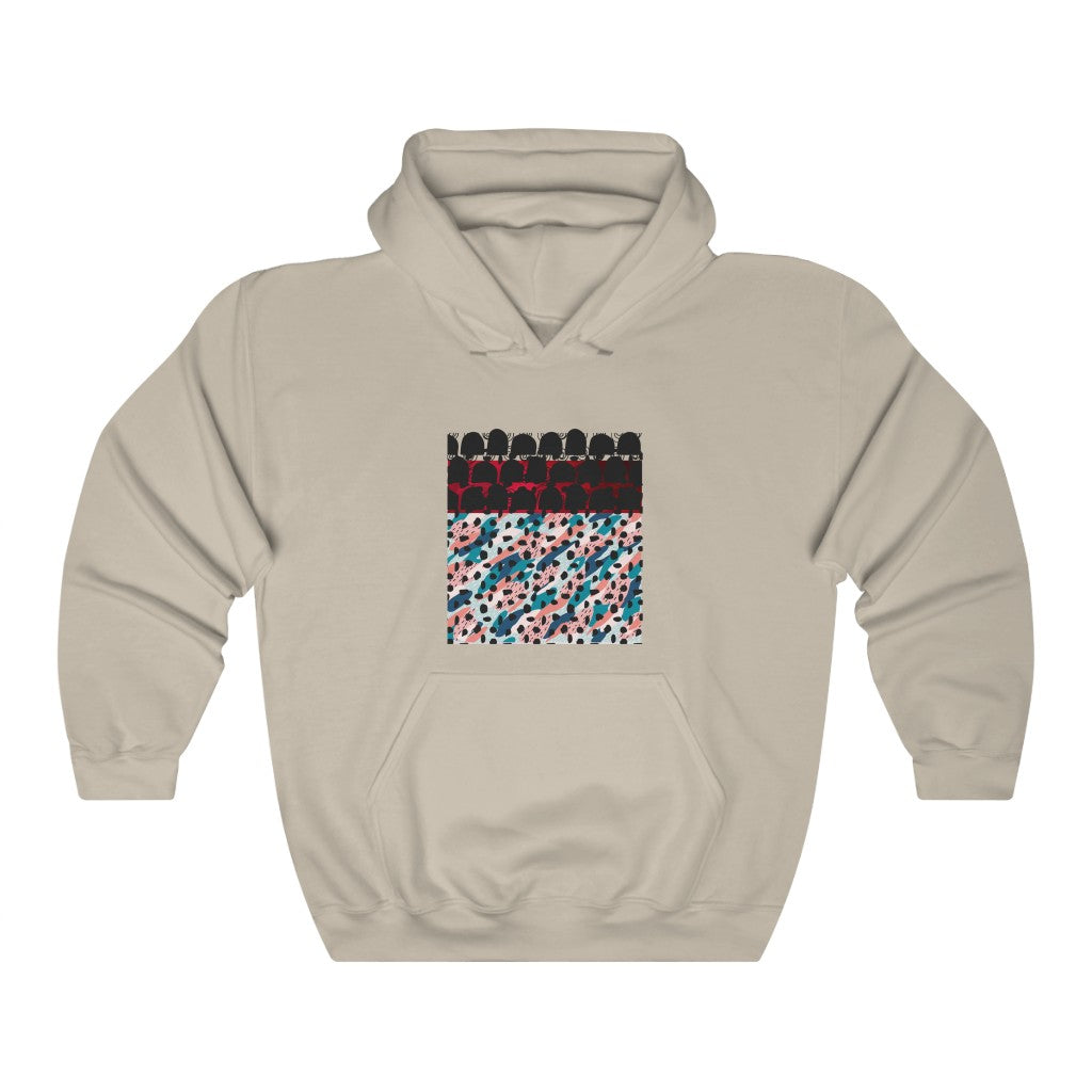 Abstract Motion Unisex Heavy Blend™ Hooded Sweatshirt