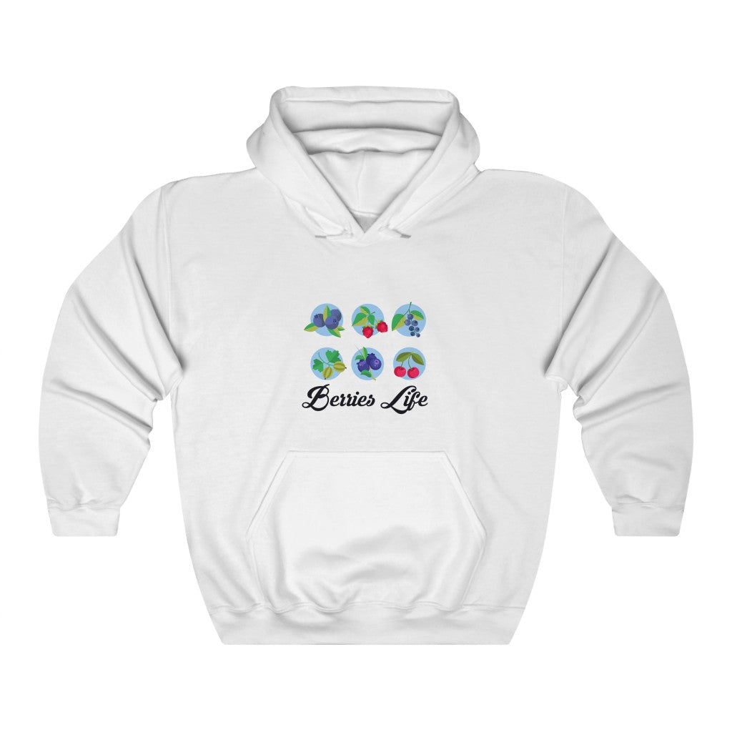 Berries Life Badge Unisex Heavy Blend™ Hooded Sweatshirt