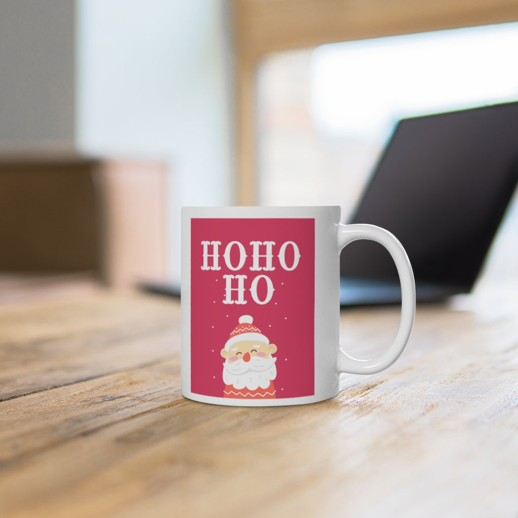 Ho Ho Ho Christmas Holiday Mug 11oz