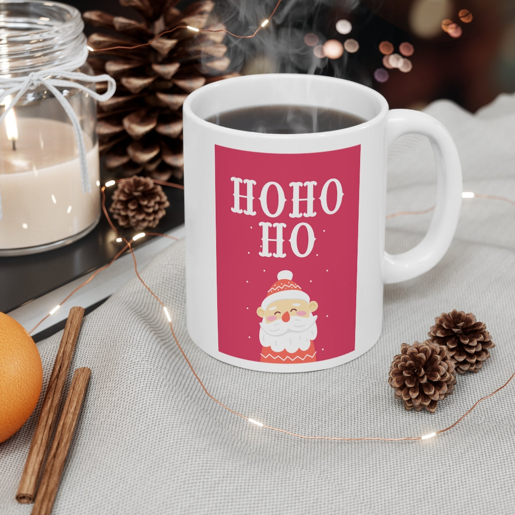 Ho Ho Ho Christmas Holiday Mug 11oz