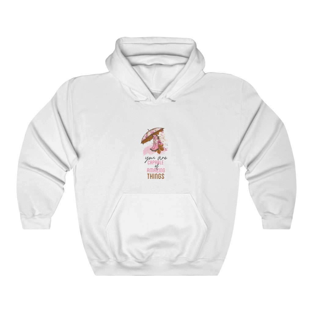 you are CAPABLE of AMAZING THINGS Unisex Heavy Blend™ Hooded Sweatshirt