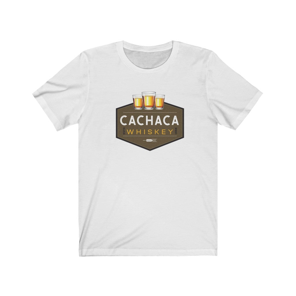 Cachaca Whiskey Unisex Jersey Short Sleeve Tee