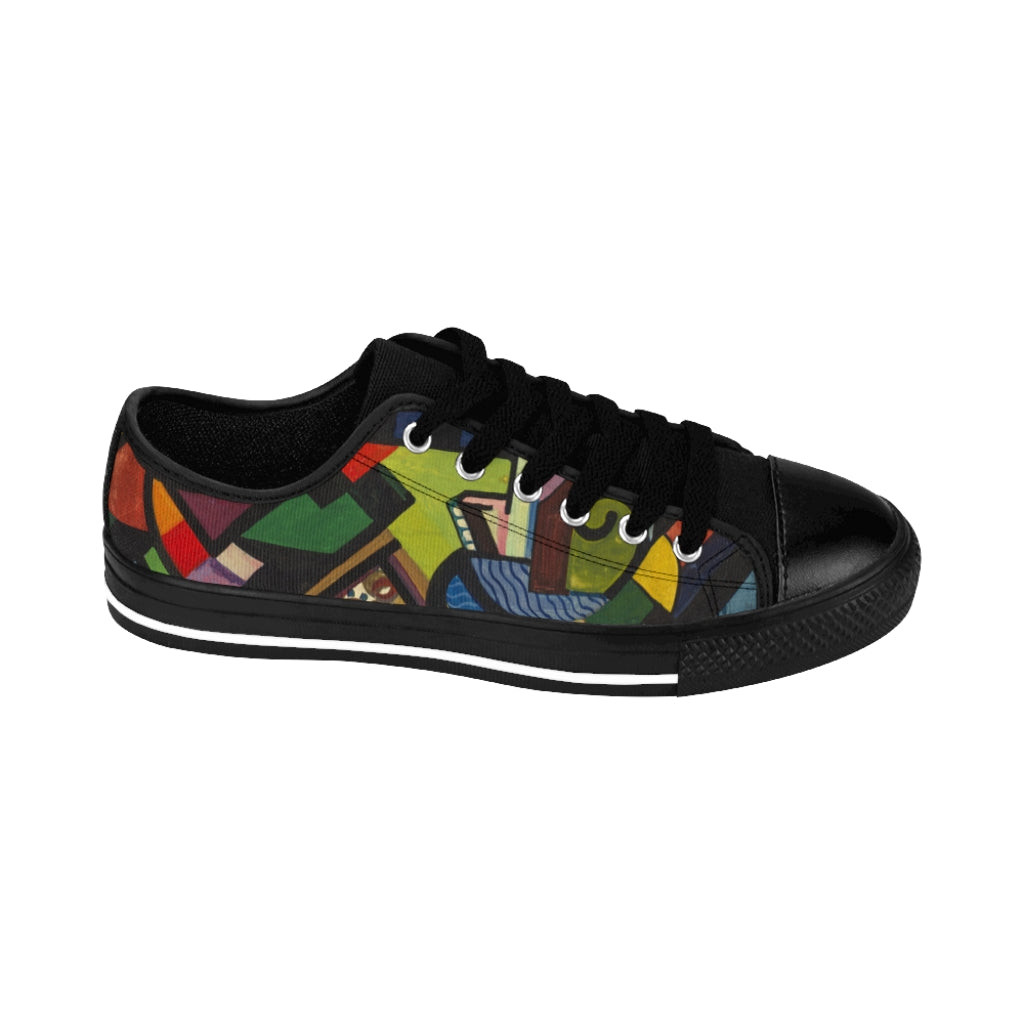 Daughter in a Rocker Abstract Art Women's Sneakers