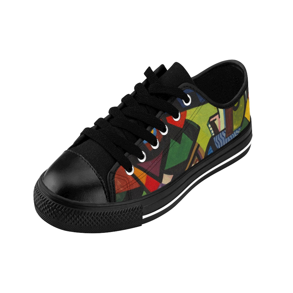 Daughter in a Rocker Abstract Art Women's Sneakers