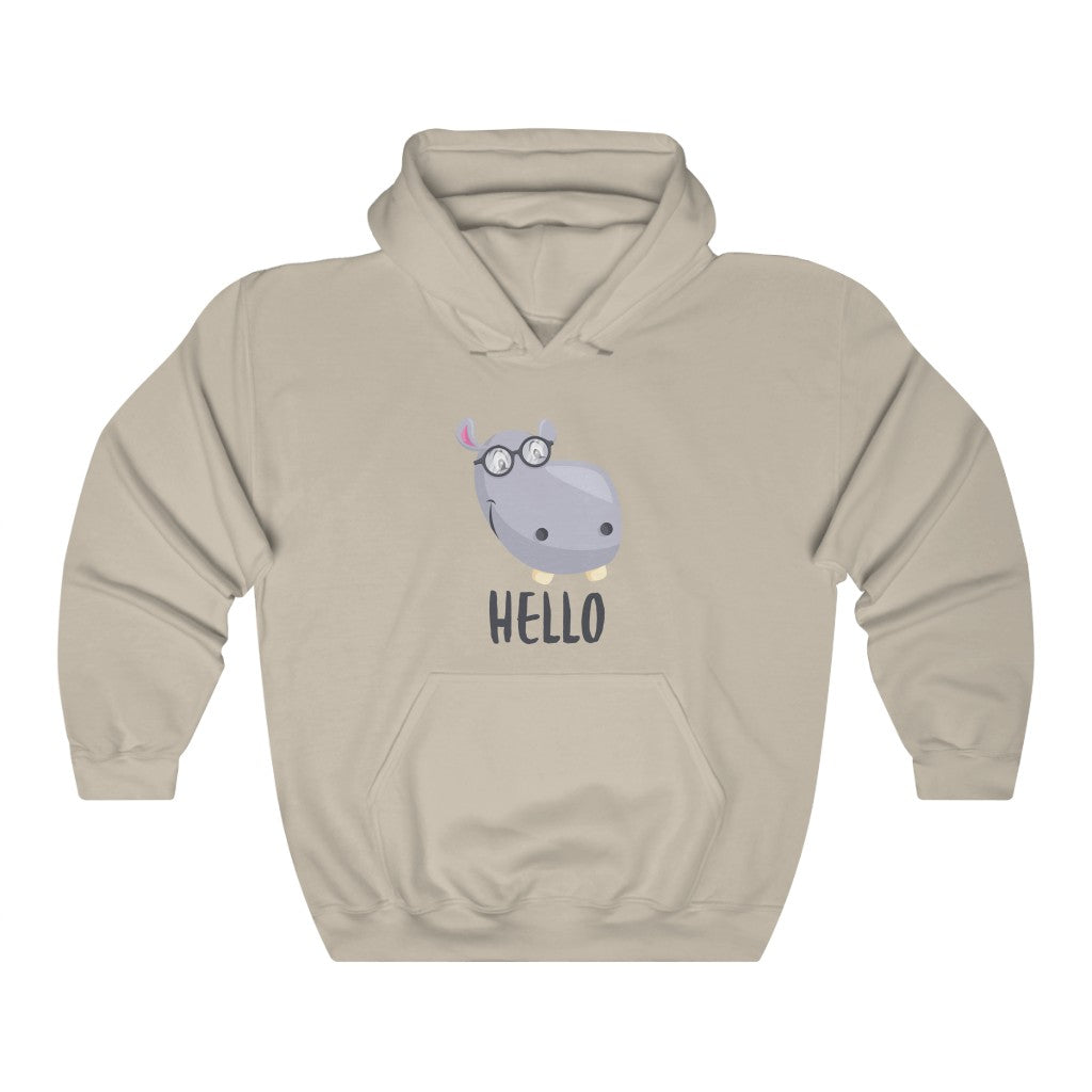 HELLO Unisex Heavy Blend™ Hooded Sweatshirt