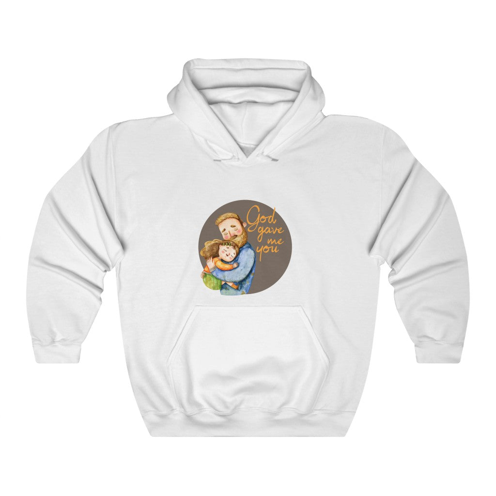 God gave me you Unisex Heavy Blend™ Hooded Sweatshirt