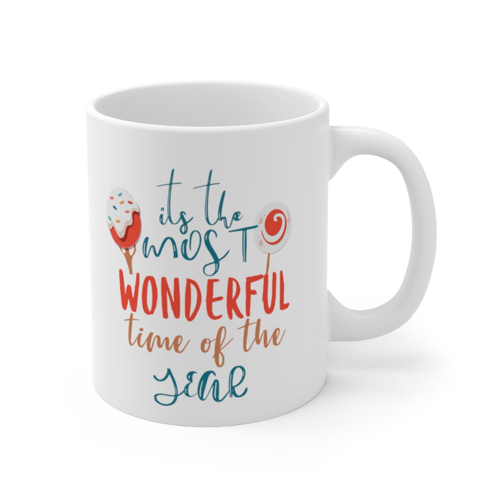 It's the Most Wonderful Time of the Year Christmas Holiday Mug 11oz