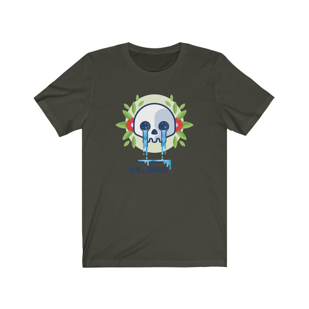 Skull Water Shirt Unisex Jersey Short Sleeve Tee