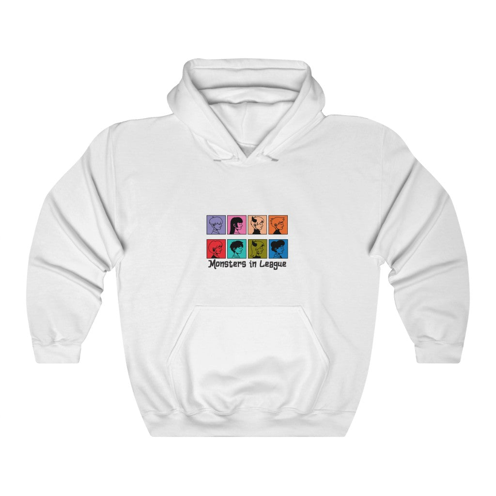 Monsters in League Unisex Heavy Blend™ Hooded Sweatshirt